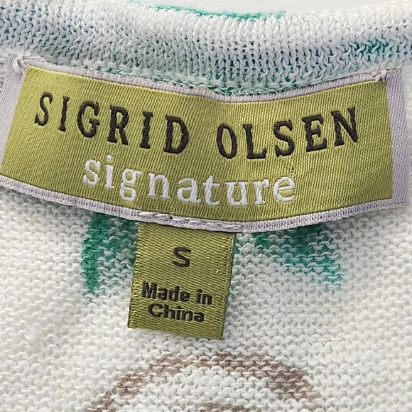 Sigrid Olsen Tunic Long Sleeve Top Small - Picture 12 of 14